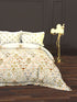 The White Moss DC London Double Bed 100% Cotton bedsheet with 2 pillow covers